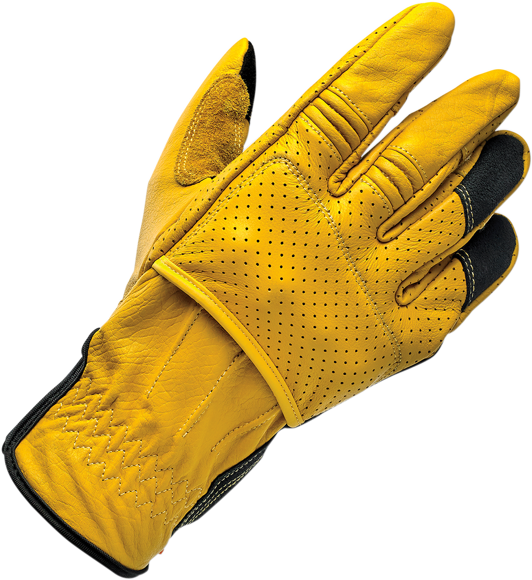 BILTWELL Borrego Gloves - Gold