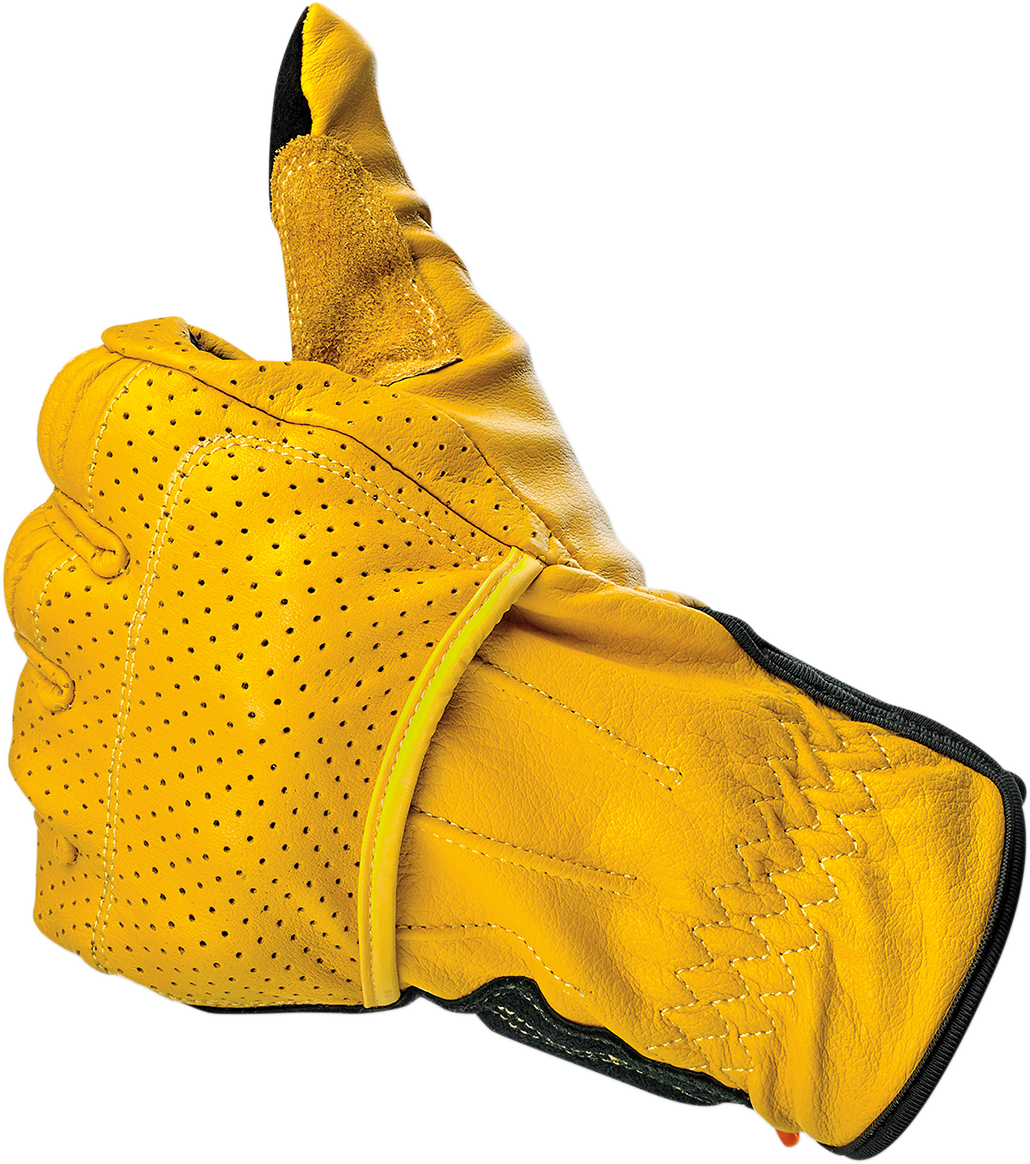 BILTWELL Borrego Gloves - Gold