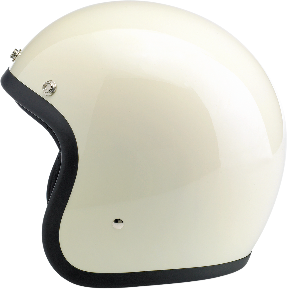 BILTWELL Bonanza Helmet - Gloss Vintage White