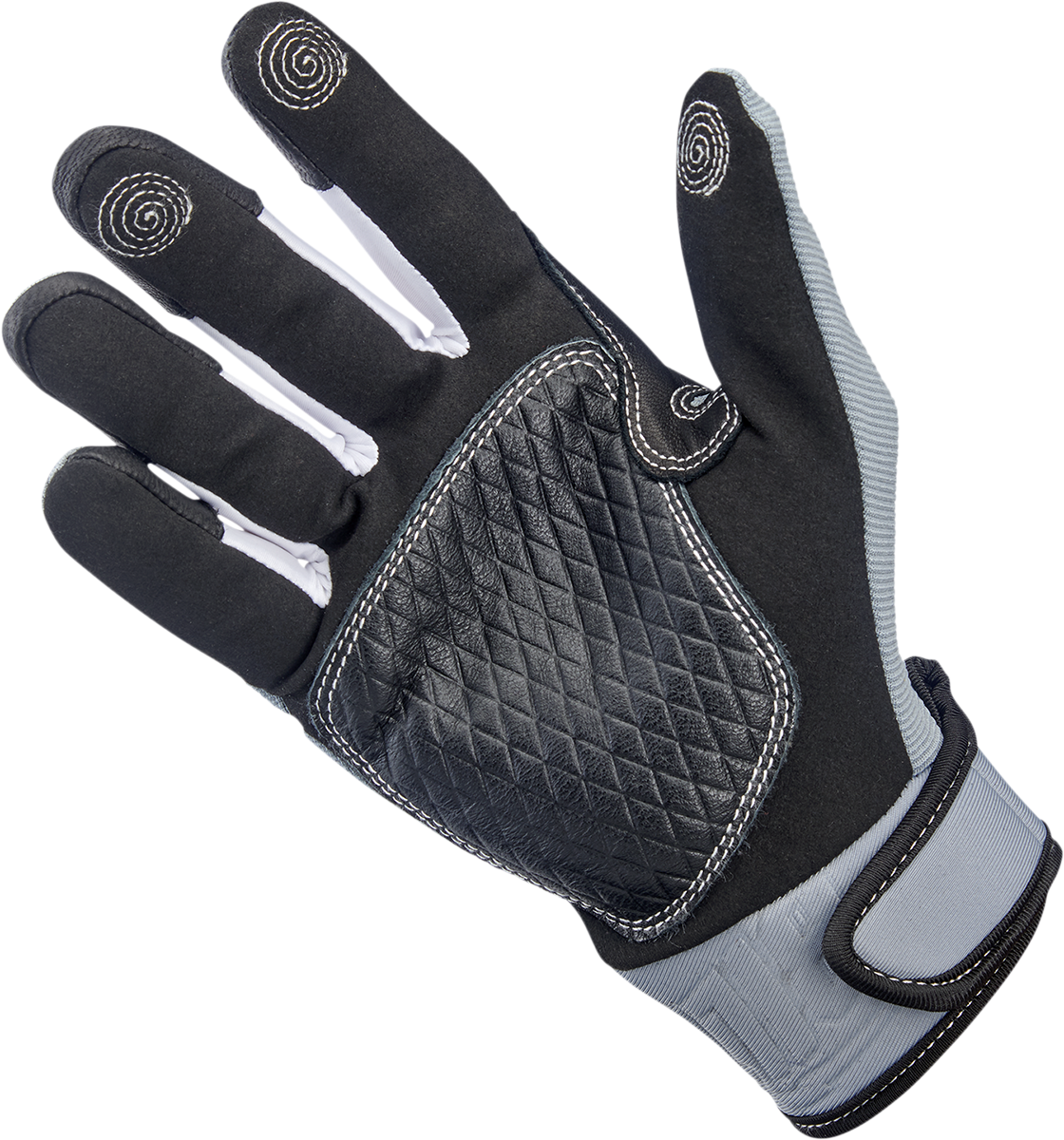 BILTWELL Baja Gloves - Gray/Black