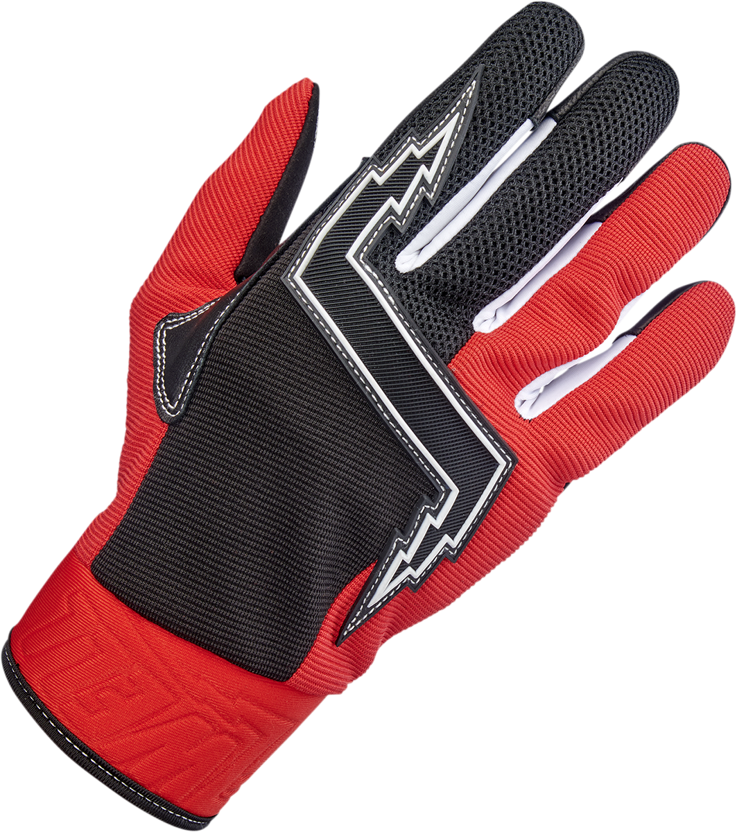 BILTWELL Baja Gloves - Red/Black