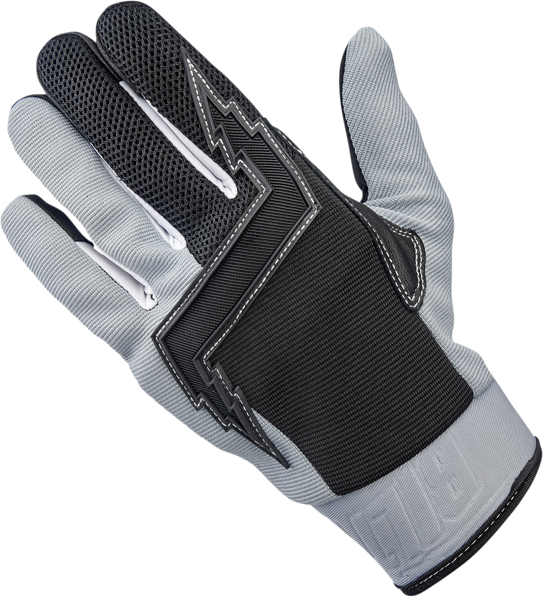 BILTWELL Baja Gloves - Gray/Black