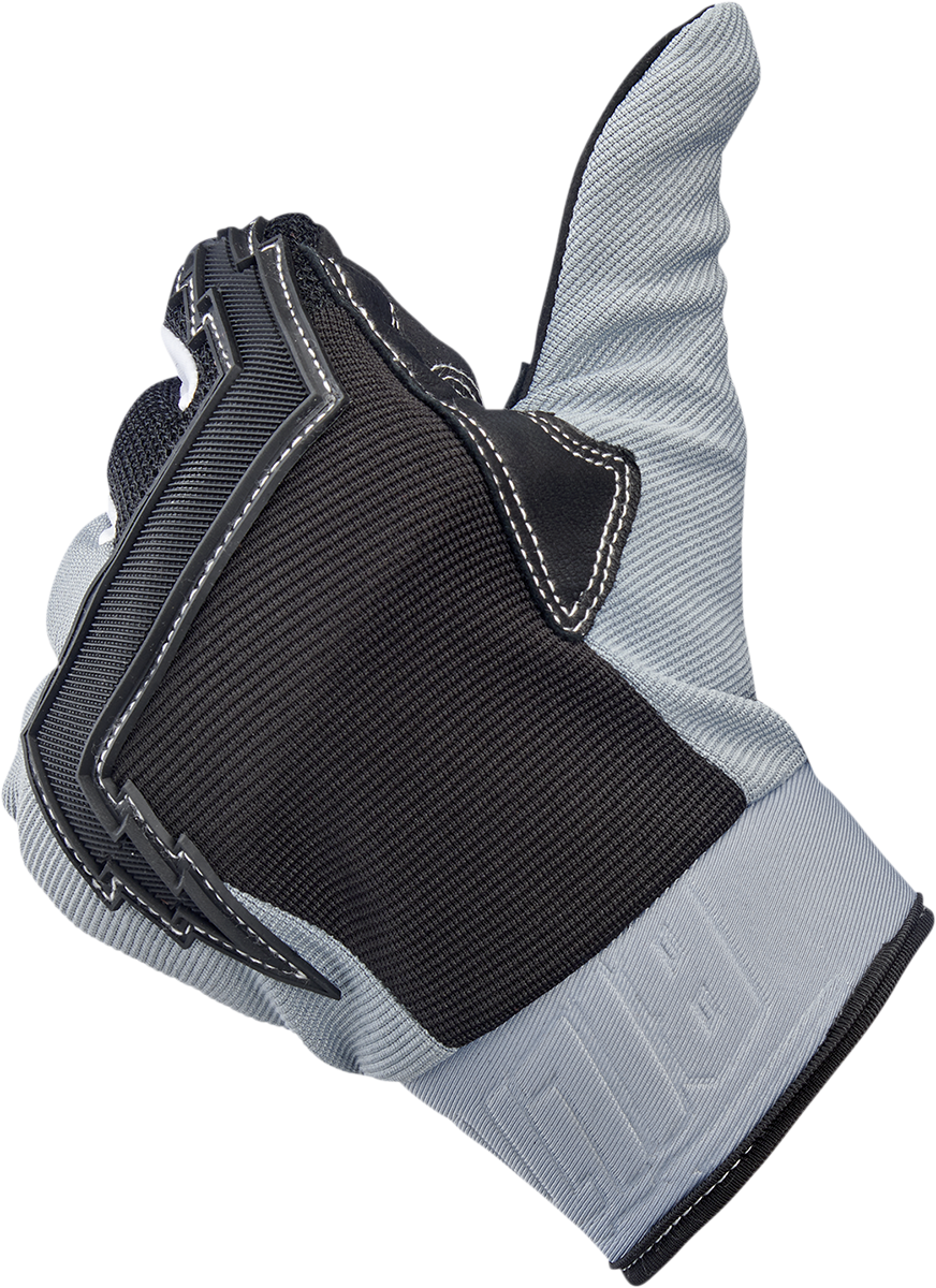 BILTWELL Baja Gloves - Gray/Black