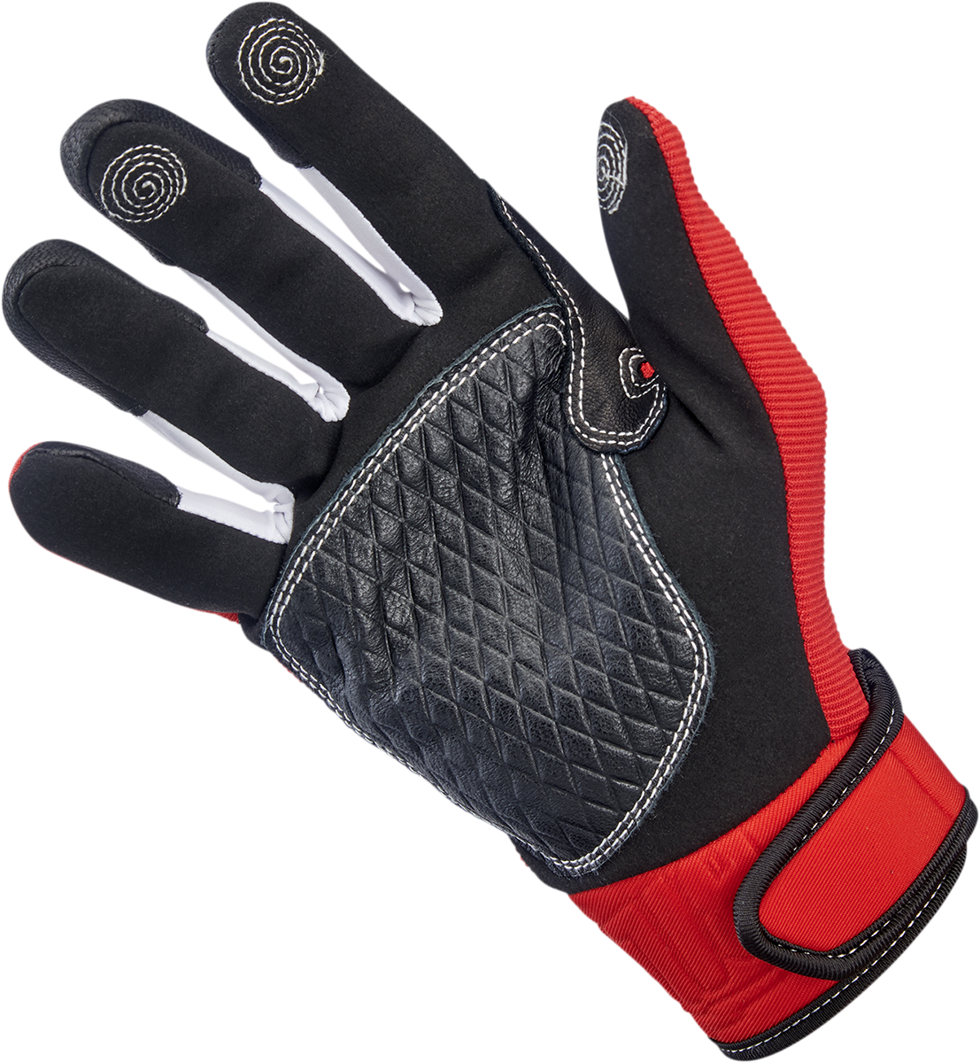 BILTWELL Baja Gloves - Red/Black