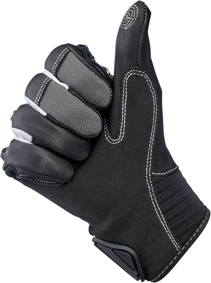 BILTWELL Bridgeport Gloves - Gray/Black