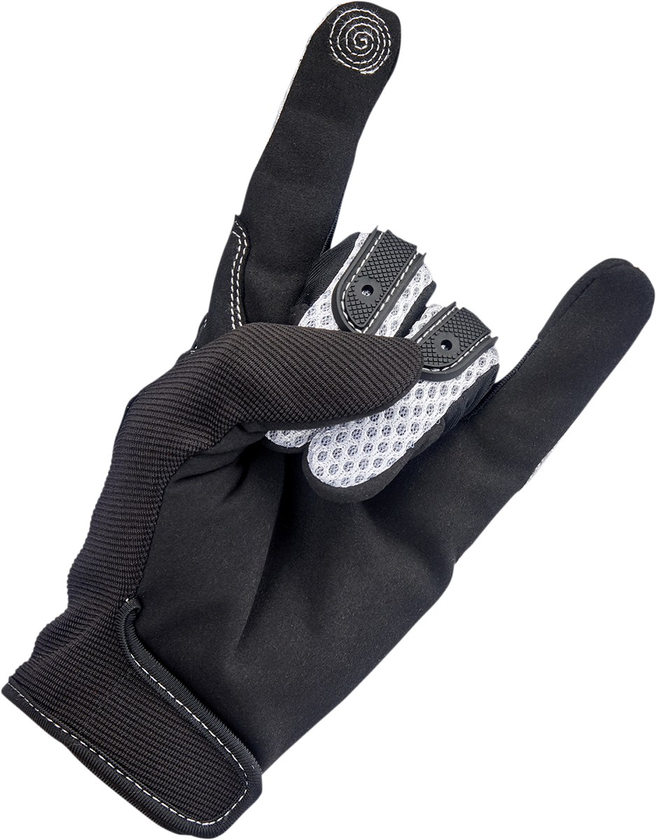 BILTWELL Anza Gloves - White/Black