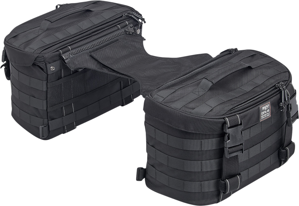 BILTWELL EXFIL-18 Saddlebags - Black