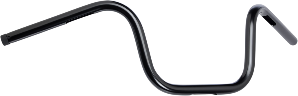 BILTWELL 1" Handlebar w/ TBW Plugs - Chump - TBW - Black