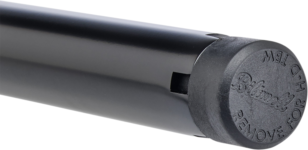 BILTWELL 1" Handlebar w/ TBW Plugs - Chump - TBW - Black