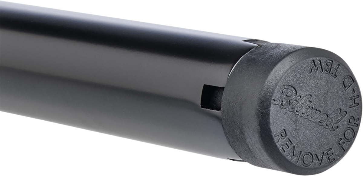 BILTWELL 1" Handlebar w/ TBW Plugs - Chump - TBW - Black