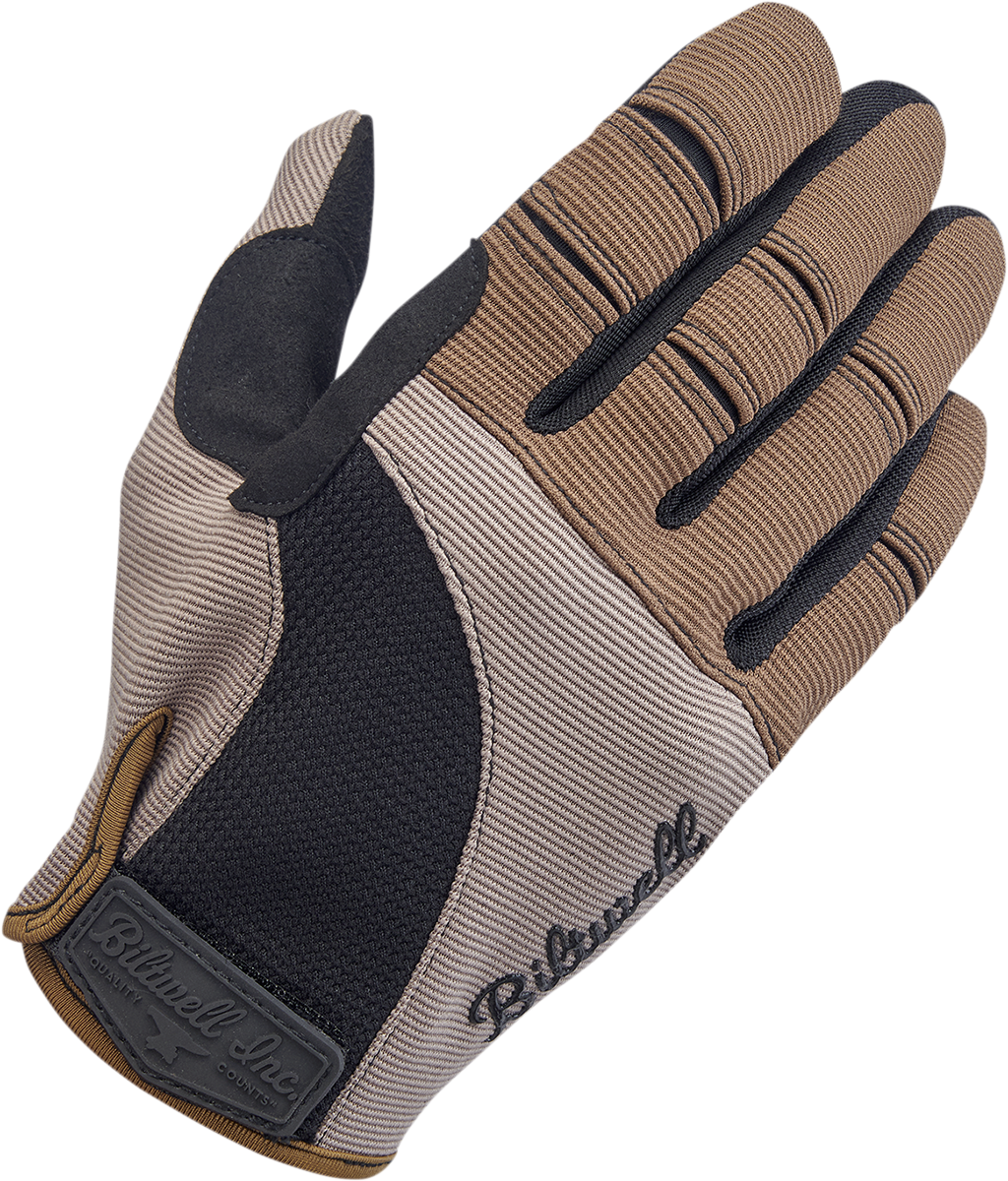 BILTWELL Moto Gloves - Coyote/Black