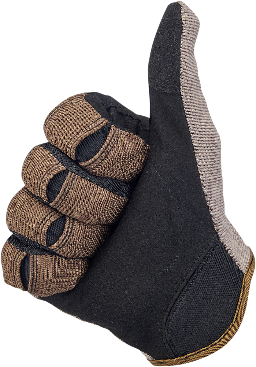 BILTWELL Moto Gloves - Coyote/Black