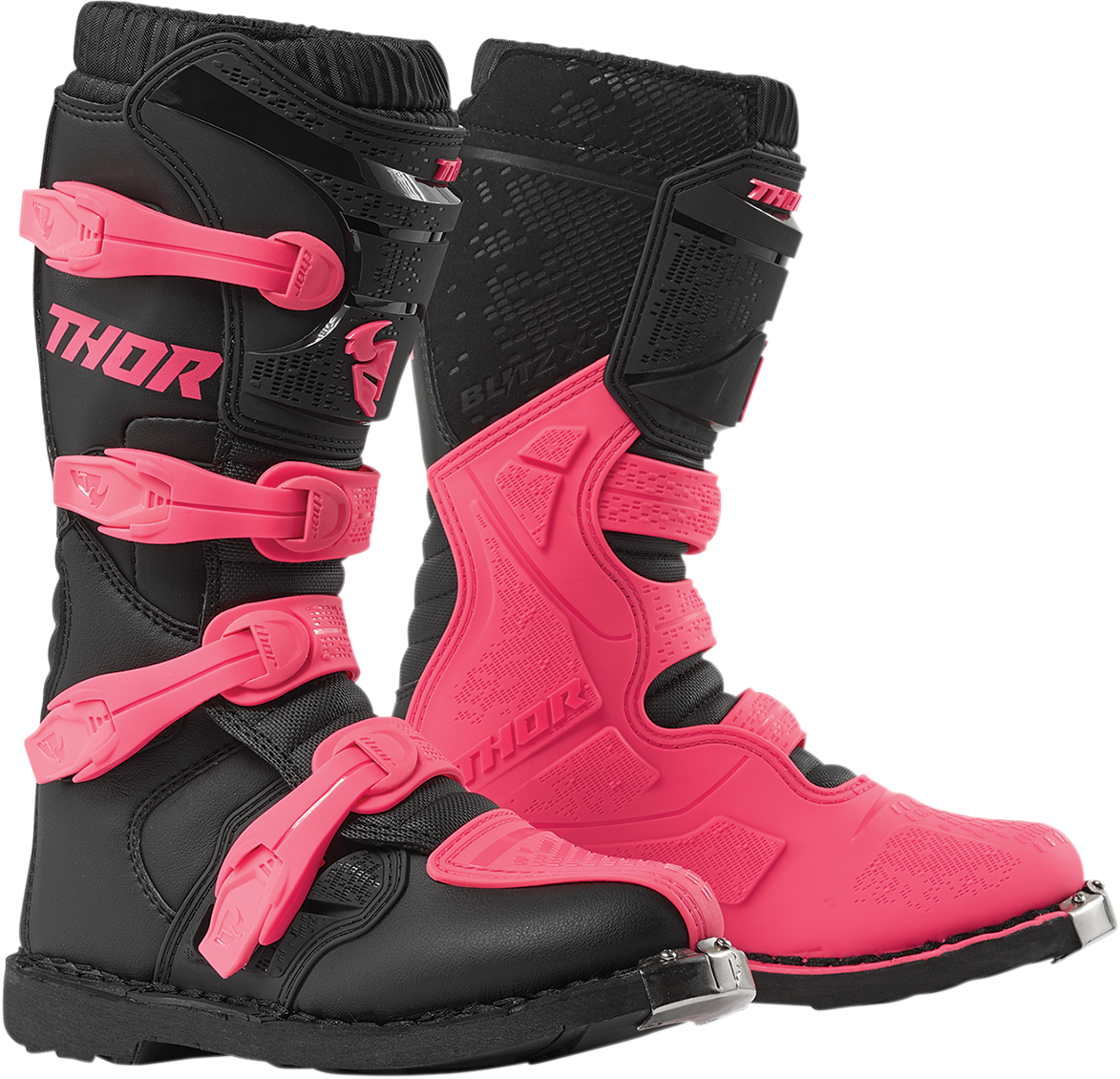 THOR Women's Blitz XP Boots - Black/Pink