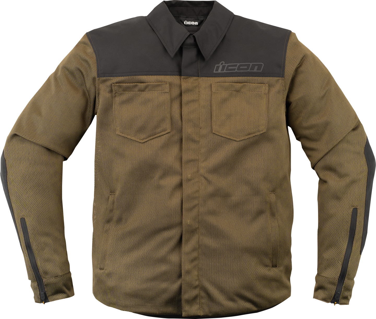 ICON Upstate Mesh CE Jacket - Green - Medium 2820-6230