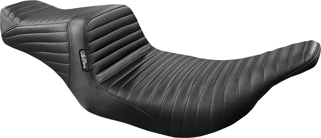 LE PERA Tailwhip Seat - Pleated - Black - FL '97-'07 LH-587PT