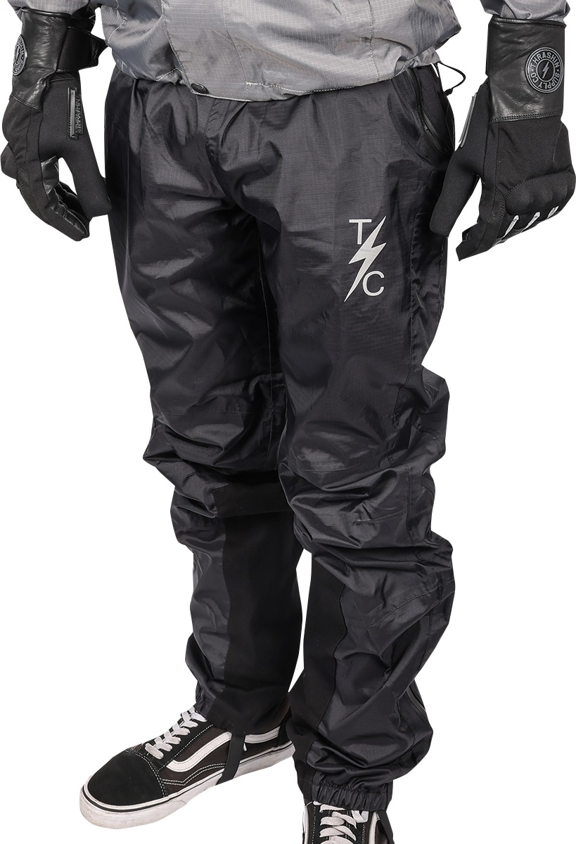 THRASHIN SUPPLY CO. Mission Rain Pants - Black - L/XL TMJ-08-10