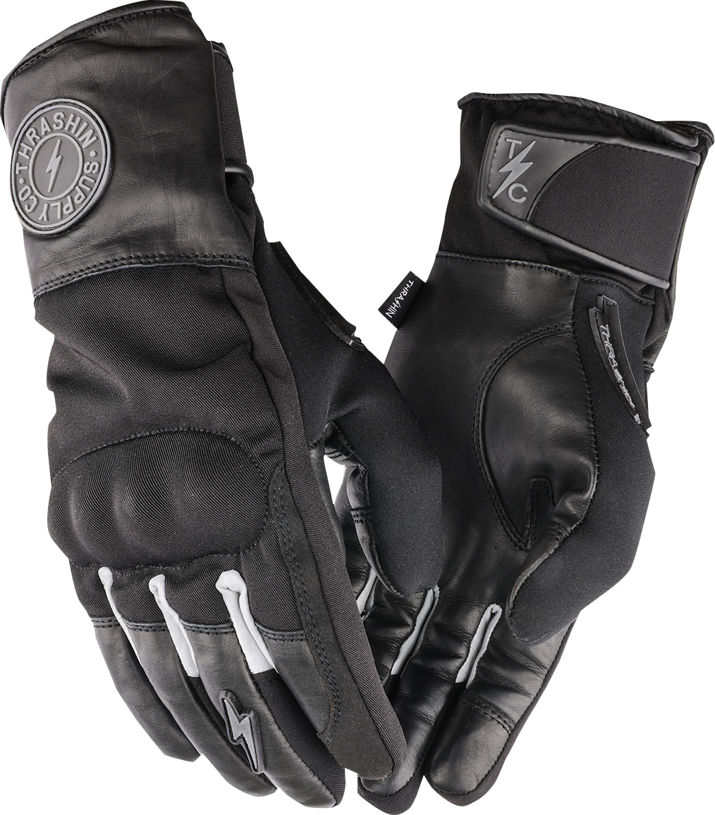 THRASHIN SUPPLY CO. Mission Waterproof Gloves - Black - Small TWG--00-08