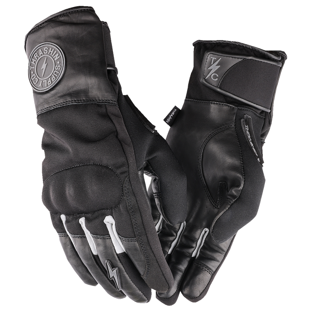 THRASHIN SUPPLY CO. Mission Waterproof Gloves - Black - 2XL TWG--00-12