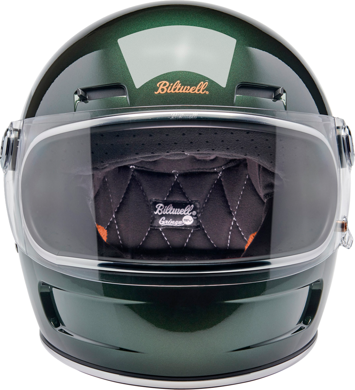 BILTWELL Gringo SV Helmet - Metallic Sierra Green