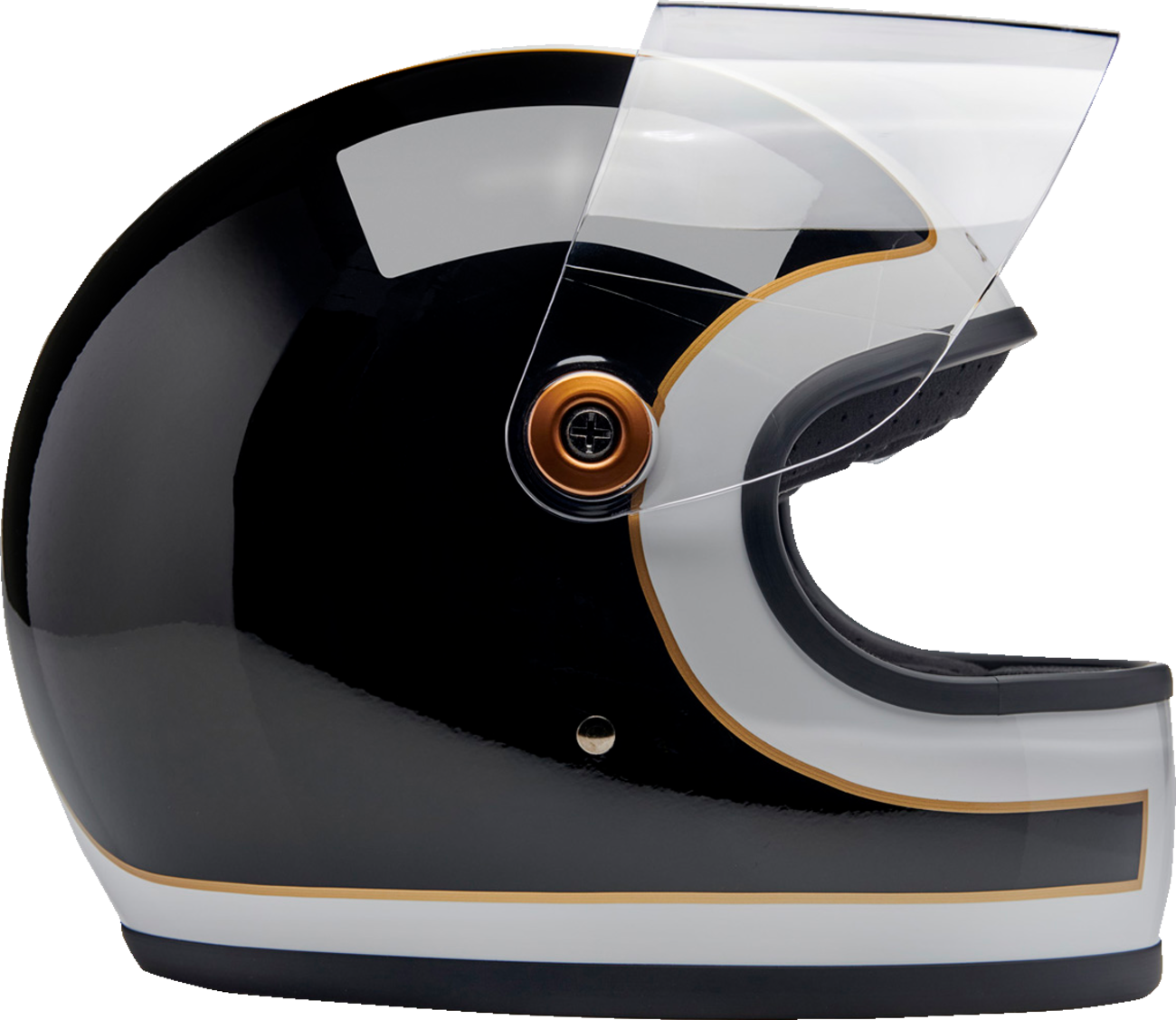biltwell full face motorcycle helmets Biltwell Gringo S Tracker Helmet Small Gloss White / Black