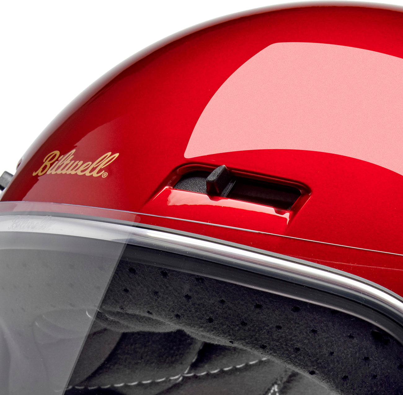 BILTWELL Gringo SV Helmet - Metallic Cherry Red