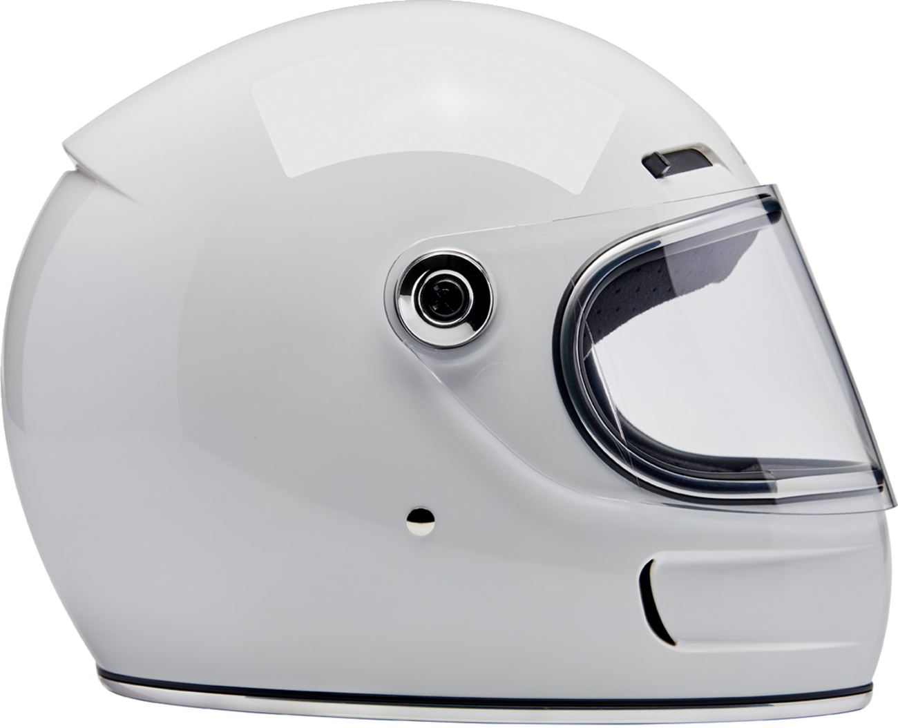 BILTWELL Gringo SV Helmet - Gloss White