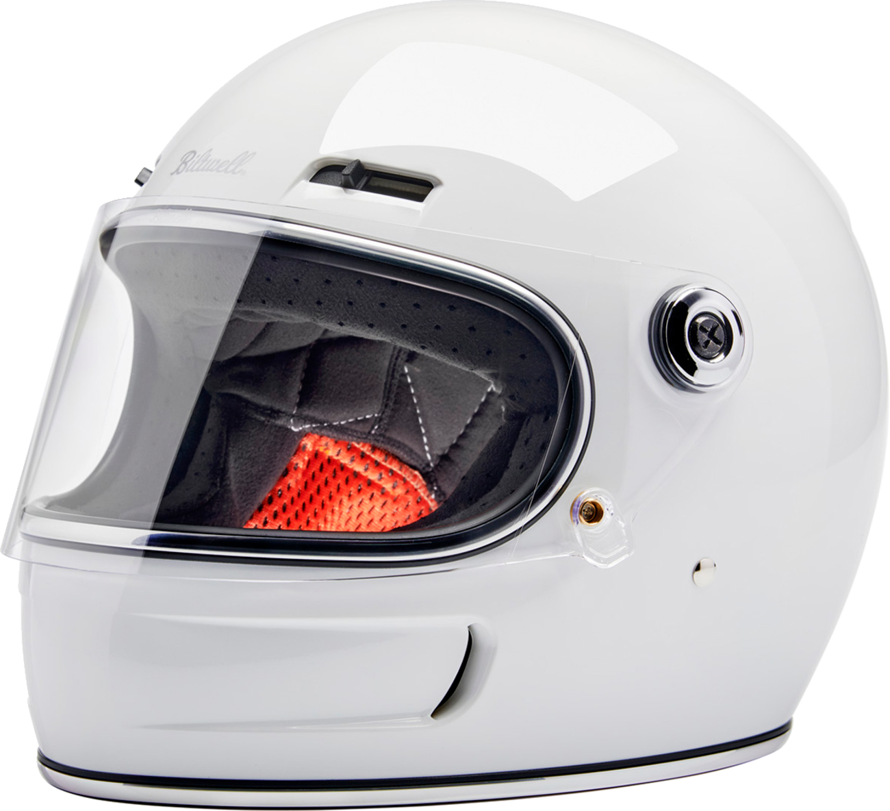 BILTWELL Gringo SV Helmet - Gloss White