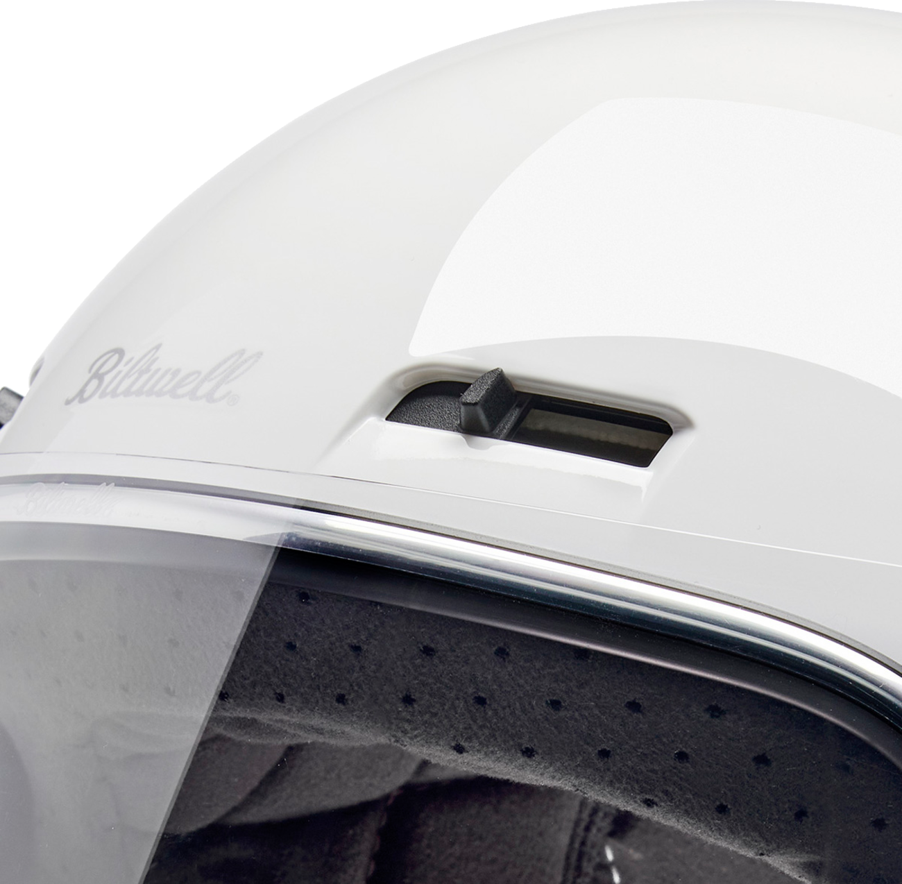 BILTWELL Gringo SV Helmet - Gloss White