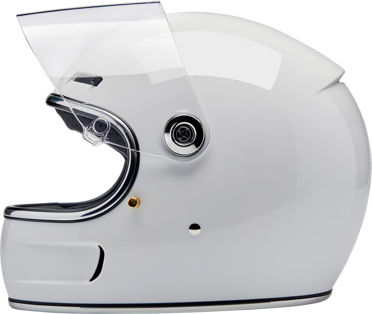 BILTWELL Gringo SV Helmet - Gloss White