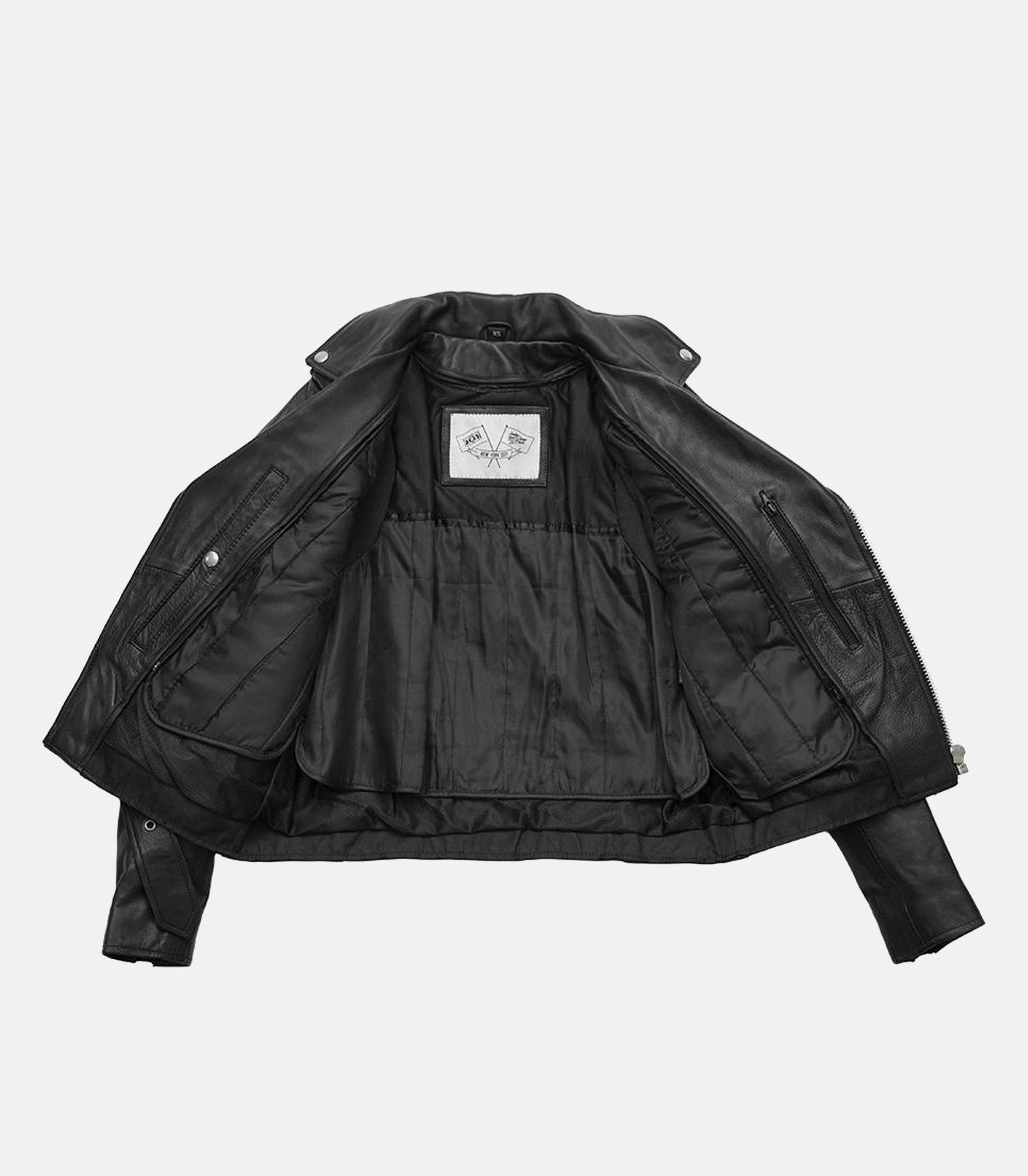 BH&BR Lesley Women's Leather Jacket - Black