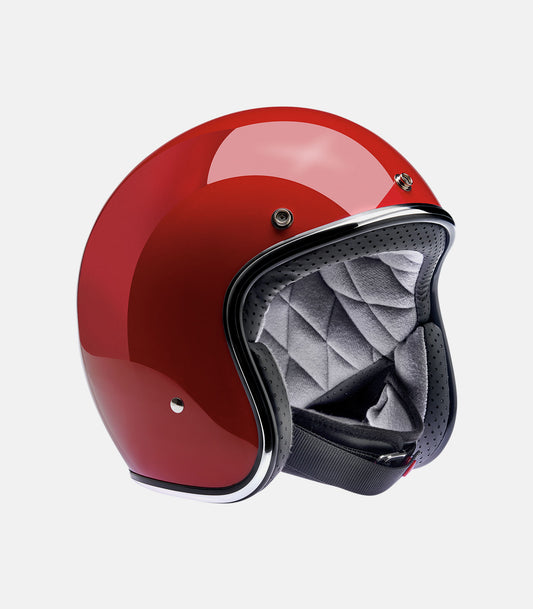 BILTWELL Bonanza Helmet - Gloss Blood Red