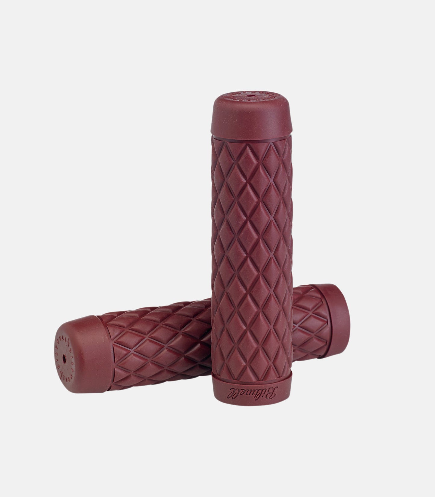 BILTWELL Torker 7/8" TPR Grips - Oxblood