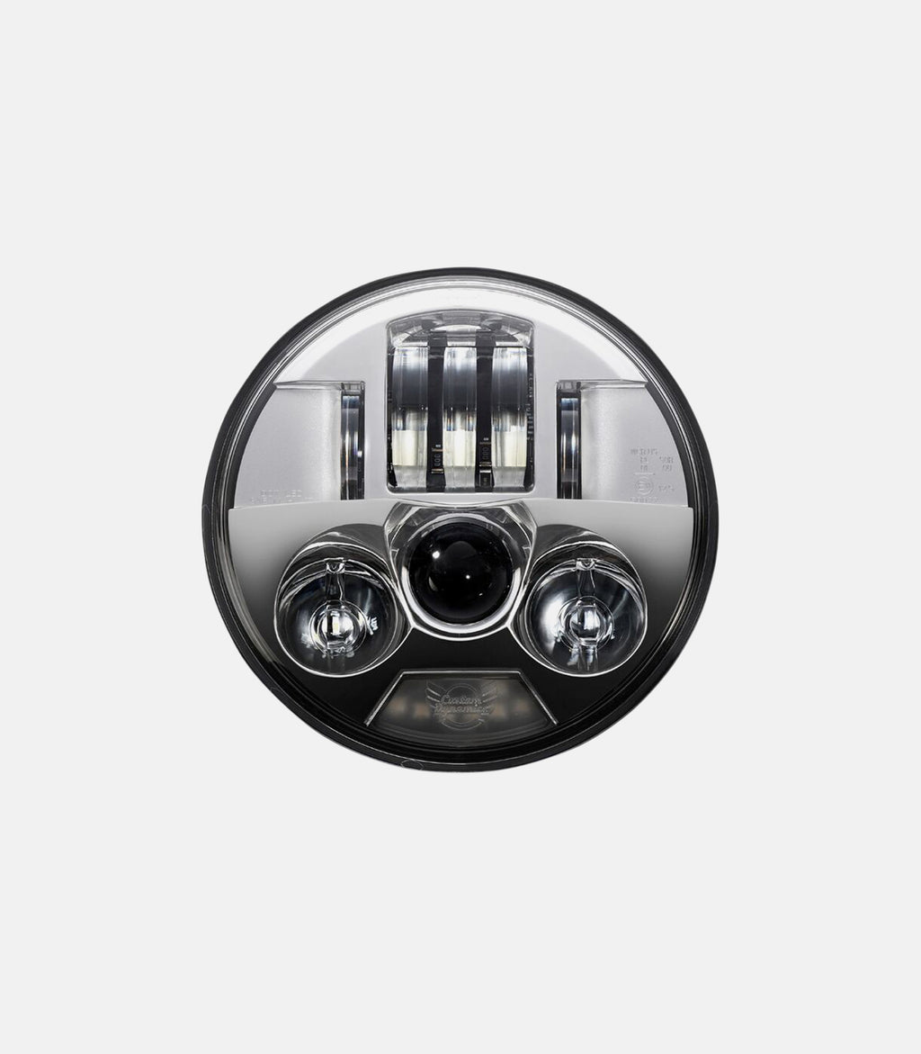 CUSTOM DYNAMICS ProBEAM LED Headlamp 5.75" - Chrome