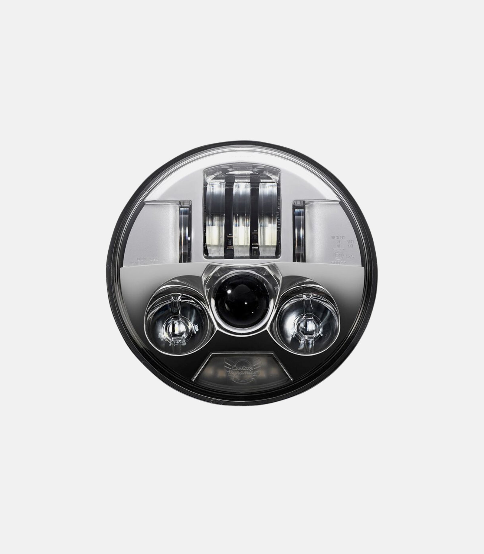 CUSTOM DYNAMICS ProBEAM LED Headlamp 5.75" - Chrome