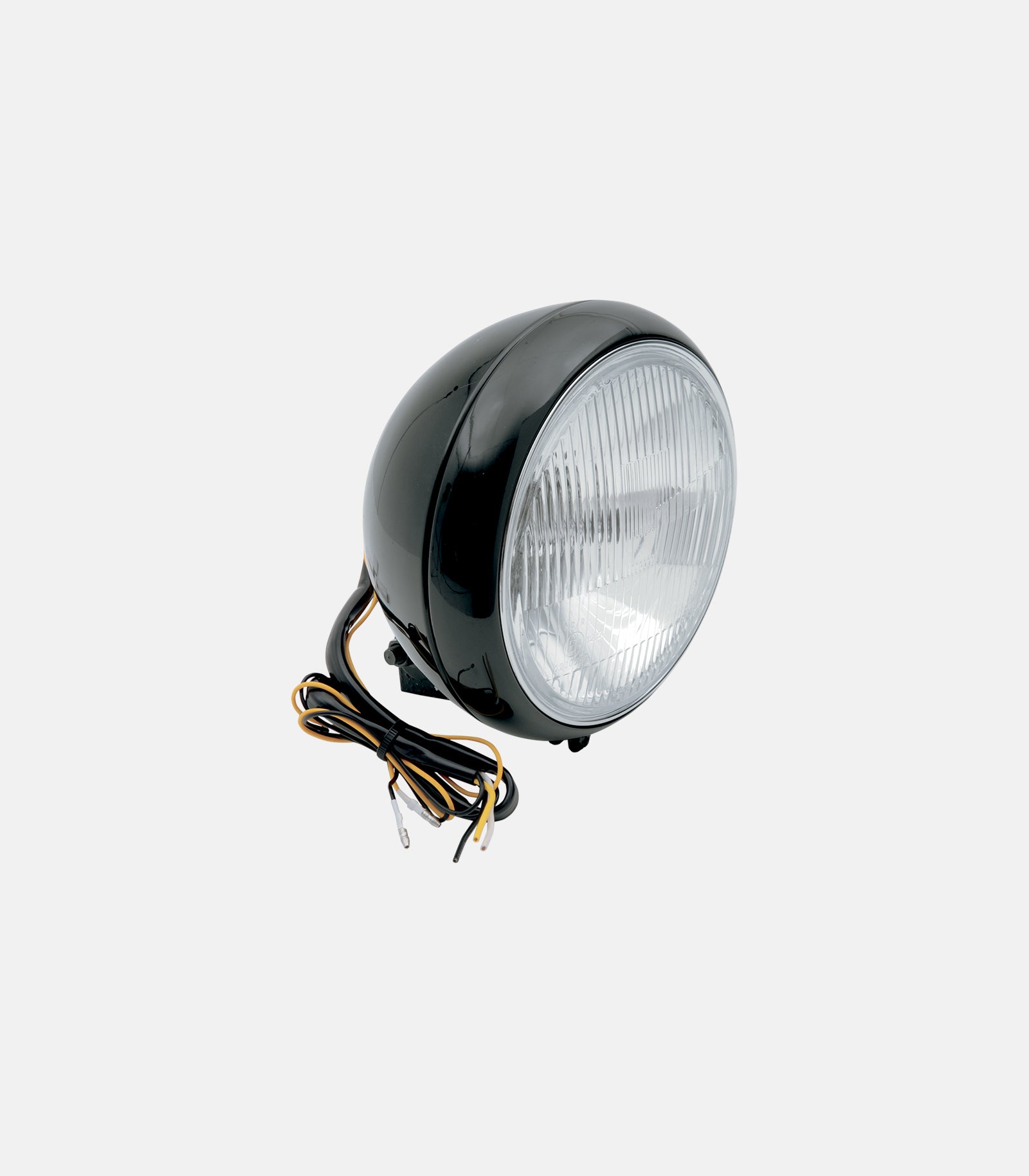 DRAG SPECIALTIES 7" Smooth Headlight - FLST - Black