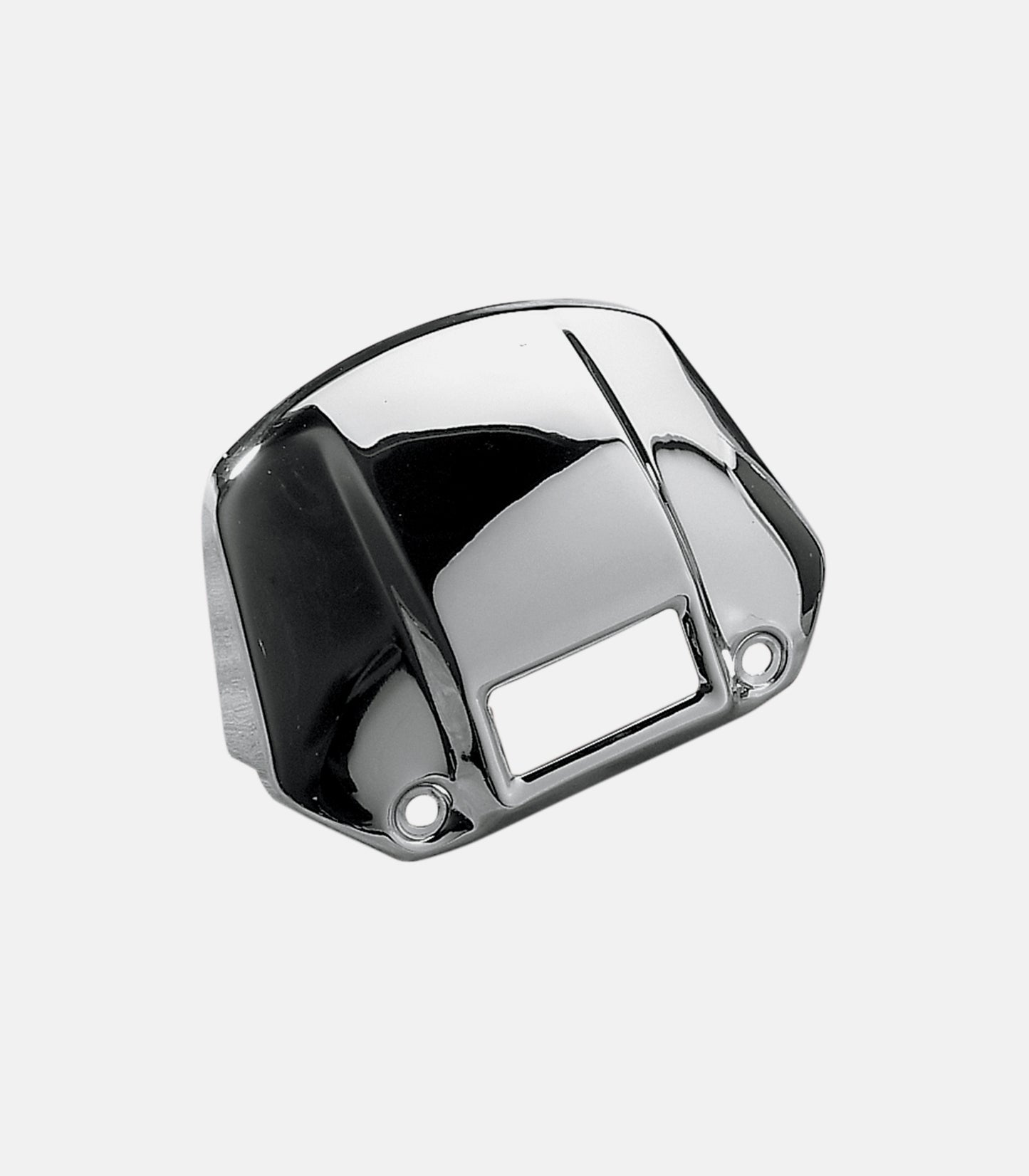 DRAG SPECIALTIES Headlight Visor Cover with Hole - '75-'91 XL FX