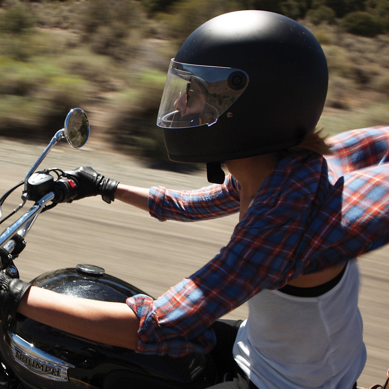 BILTWELL Gringo S ECE Helmet - Flat Black