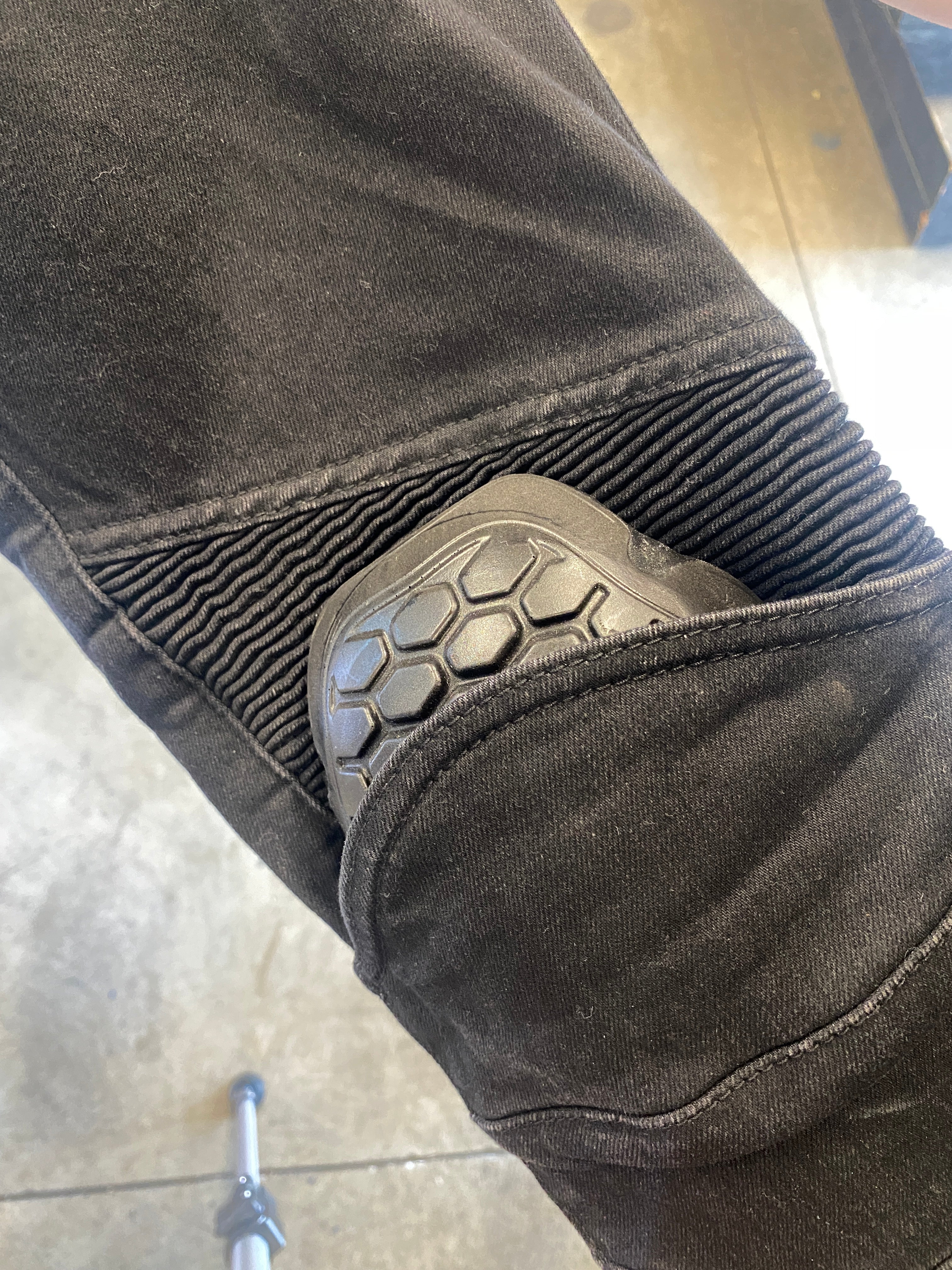 UGLY BROS Moto Pants Twiggy Kevlar Jeans - Black