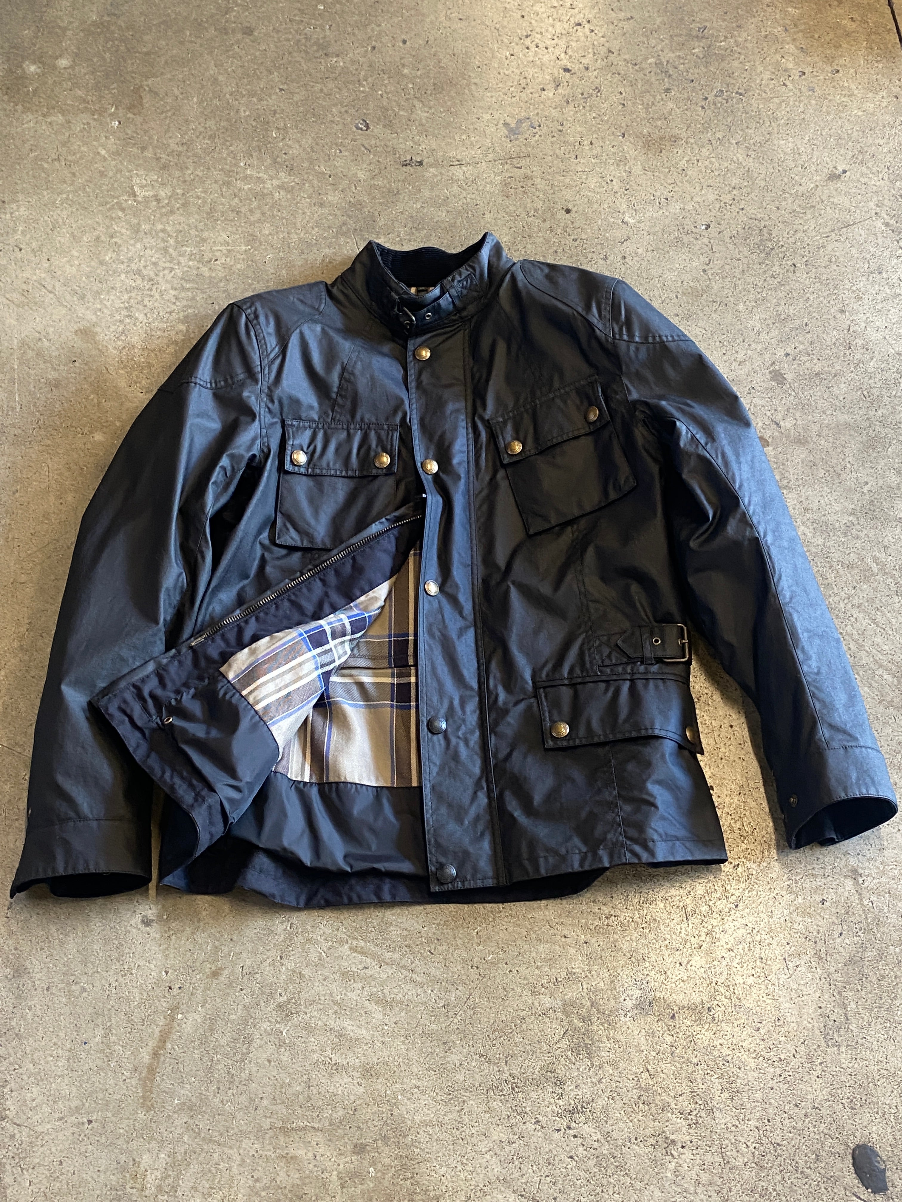 Belstaff crosby discount wax cotton jacket