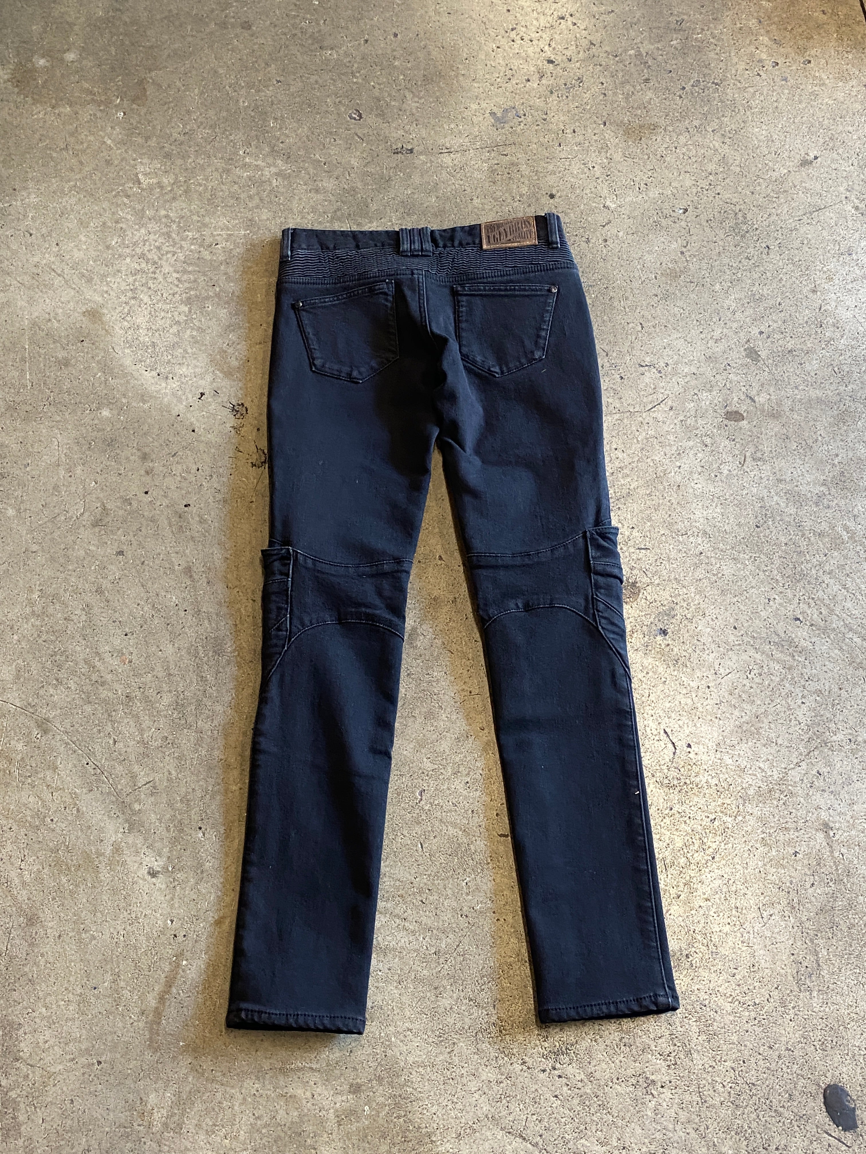 UGLY BROS Moto Pants Ton-Up Thermo Layered Girl - Black