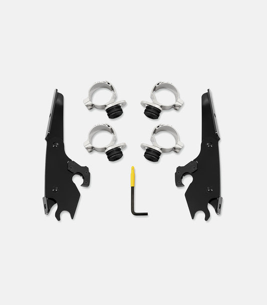 MEMPHIS SHADES Batwing Mounting Kit for Scout - Black