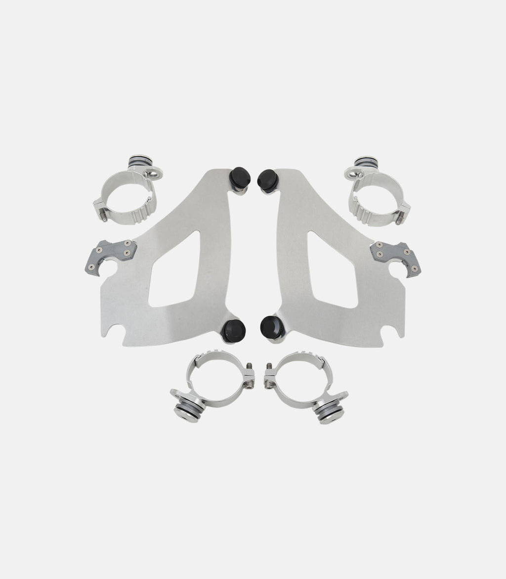 MEMPHIS SHADES Bullet Mounting Kit - Breakout -Polished (For 13-17 FXSB ***EXCEPT FXSB-CVO)