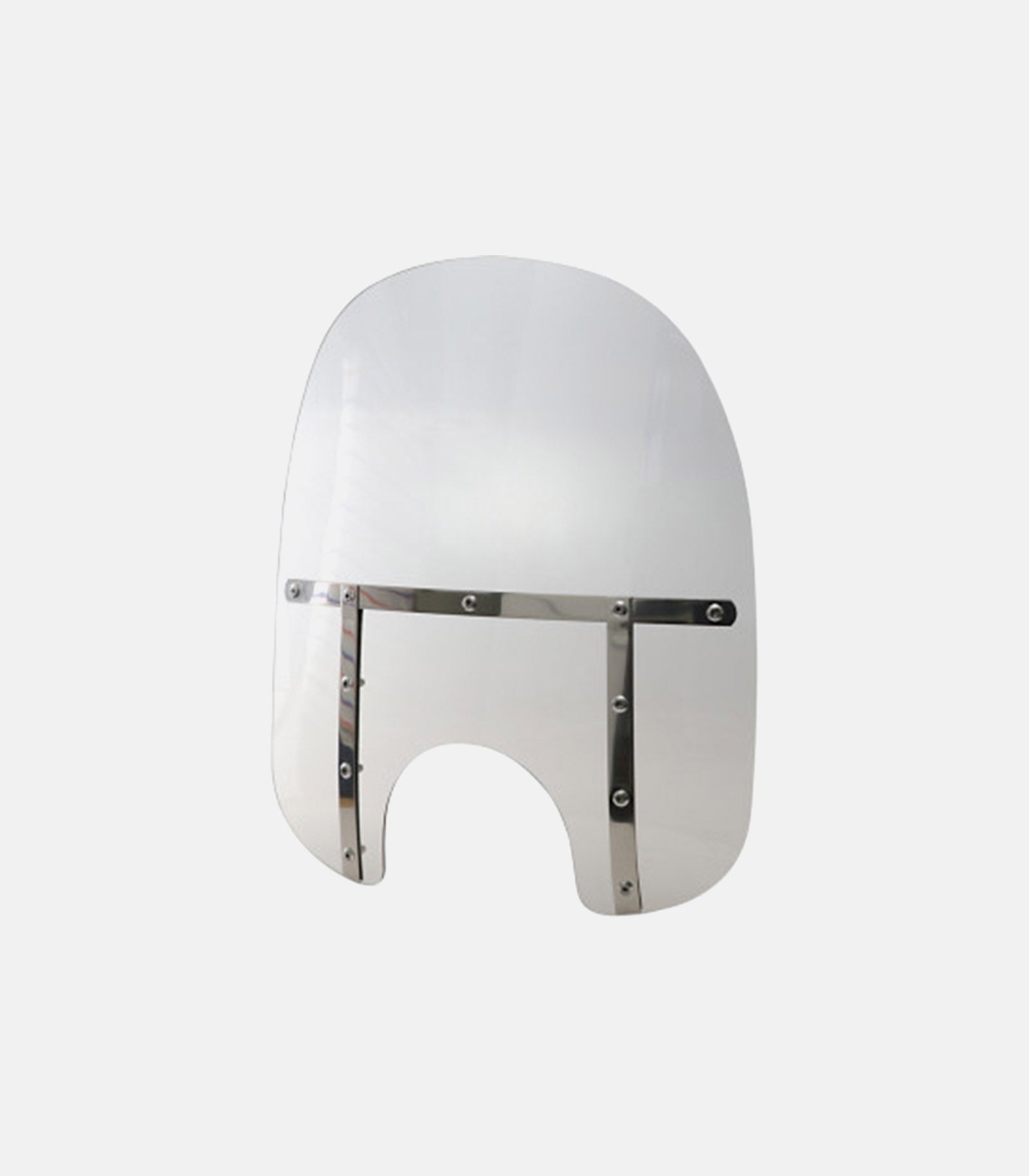 MEMPHIS SHADES Fats Windshield - 19"Tall - 7" Headlight Cutout - Solar