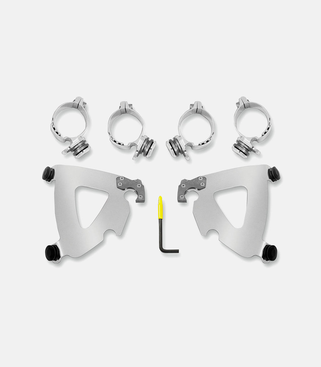MEMPHIS SHADES Road Warrior Mounting Kit - FXD - Polished (Part 23200192)