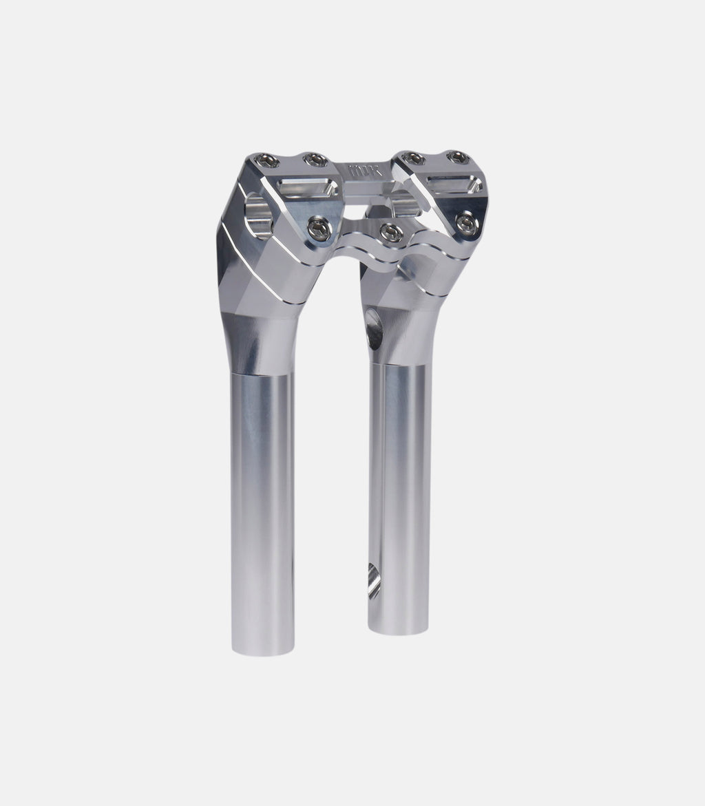 MJK PERFORMANCE Chrome 10" x 1" Pullback Riser