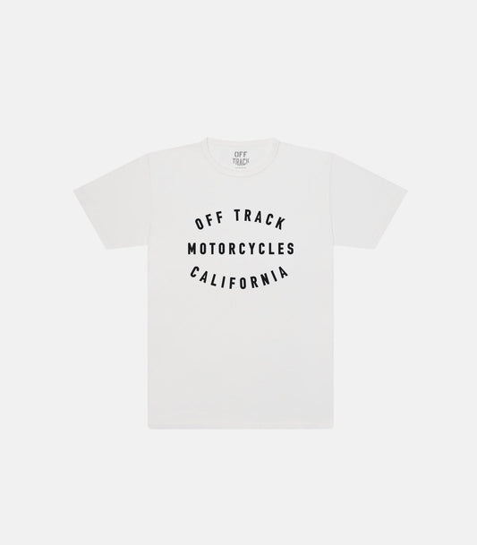 OFF TRACK California Shop Tee - White
