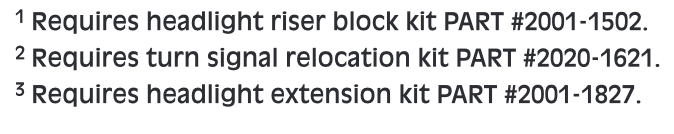 MEMPHIS SHADES Batwing Mounting Kit for Scout - Black