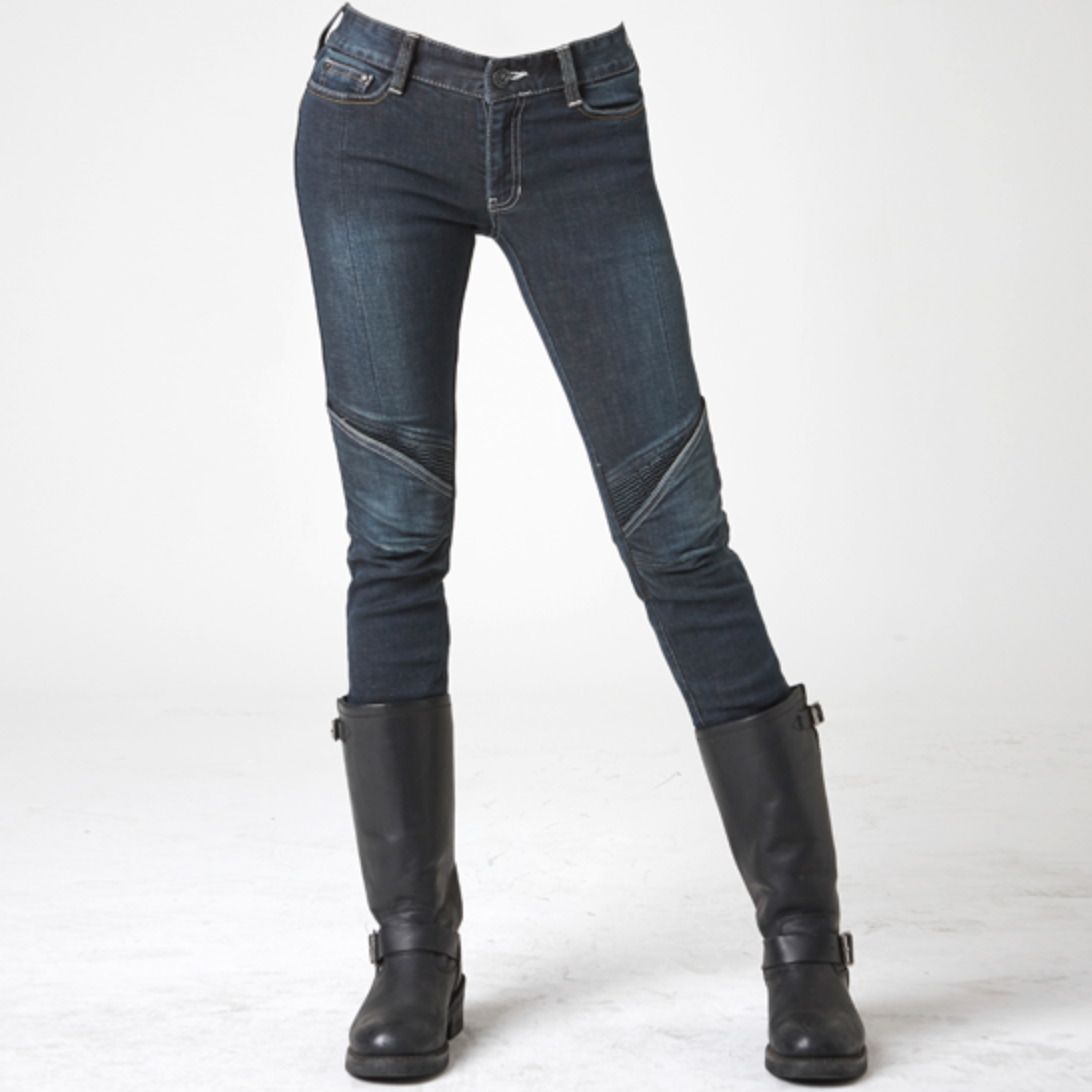 UGLY BROS  Moto Pants Aegis-K Kevlar Jeans - Dark Blue