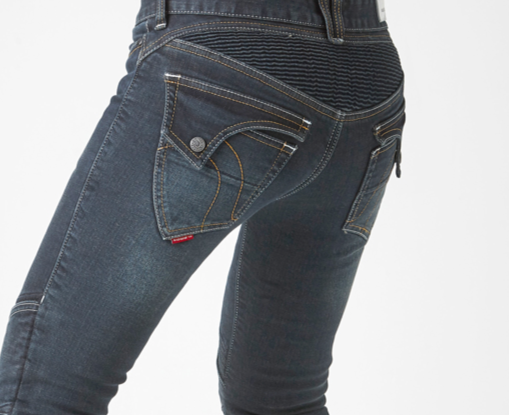 UGLY BROS  Moto Pants Aegis-K Kevlar Jeans - Dark Blue