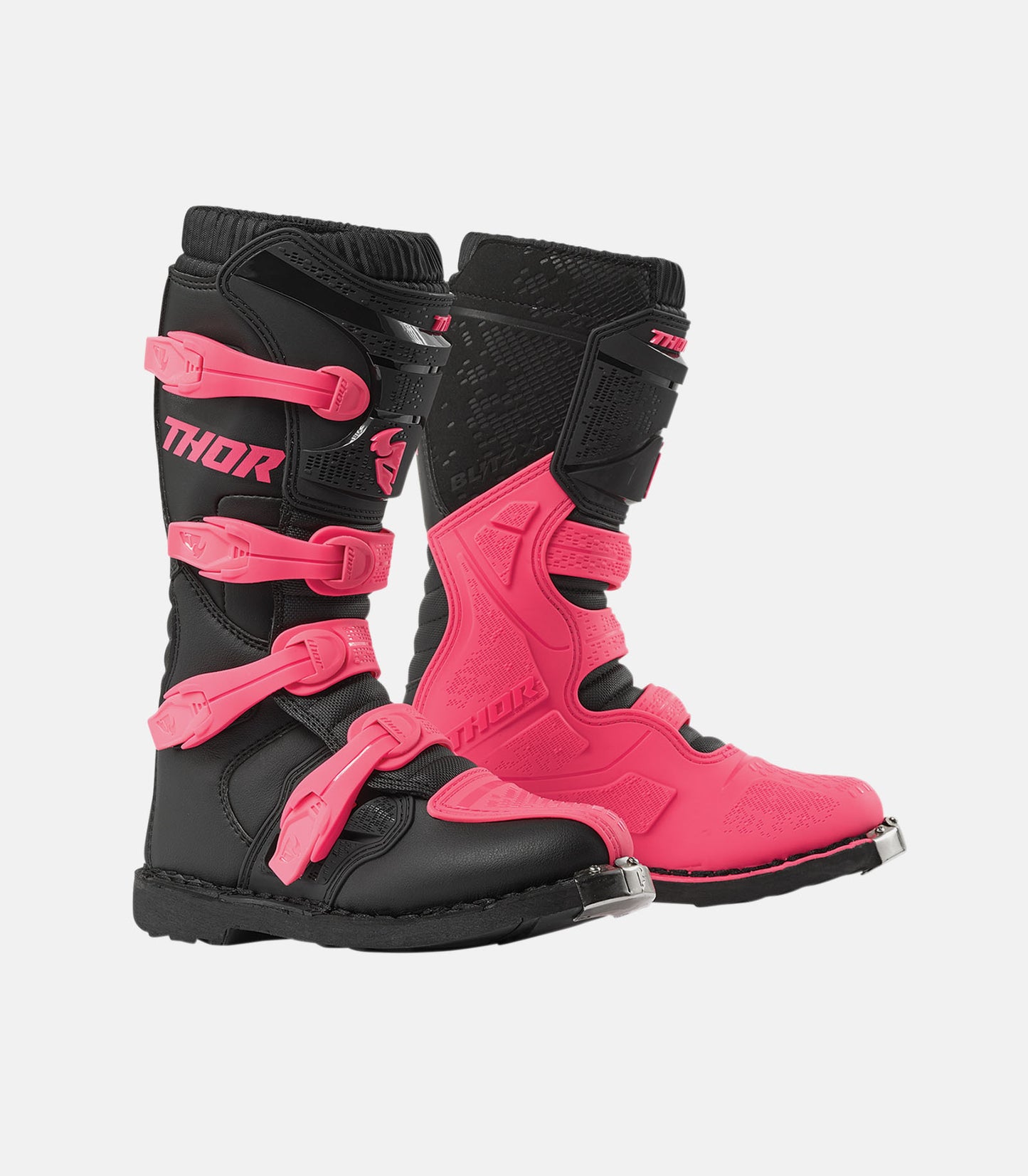 THOR Women's Blitz XP Boots - Black/Pink